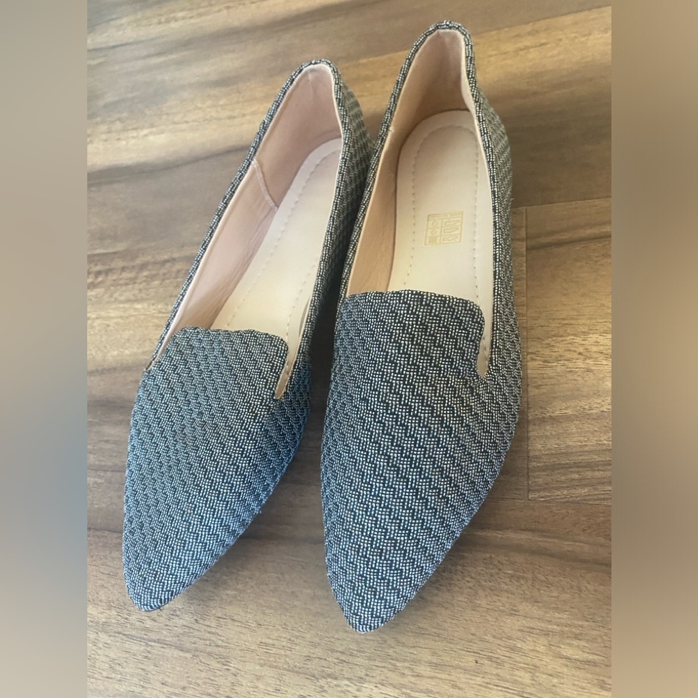Banana Republic Gray Loafers